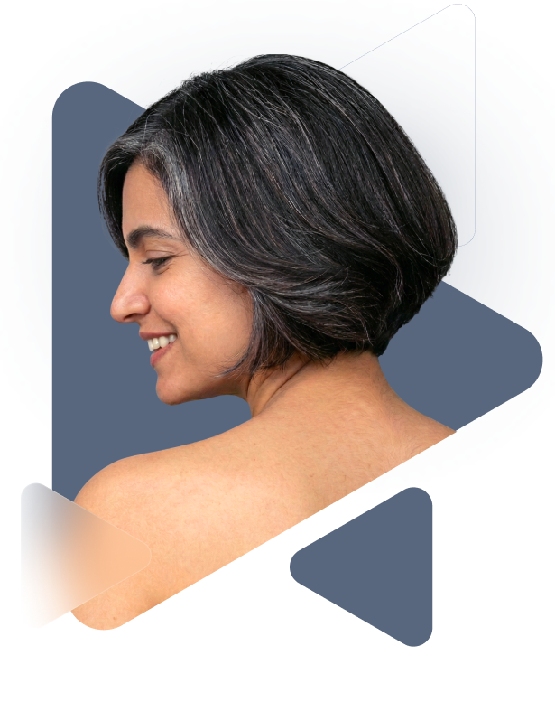 Ingrediente postbiótico biotecnológico que actúa en la prevención y reversión de la aparición de canas, estimulando la recuperación de la capacidad natural de los folículos capilares para producir melanina.